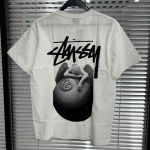 Stussy White Angel Graphic Tee